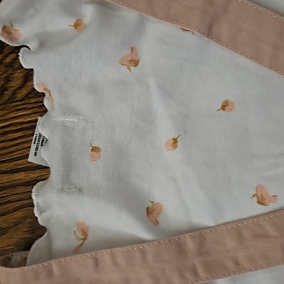 Girls pink shortalls - Picture 3 of 3